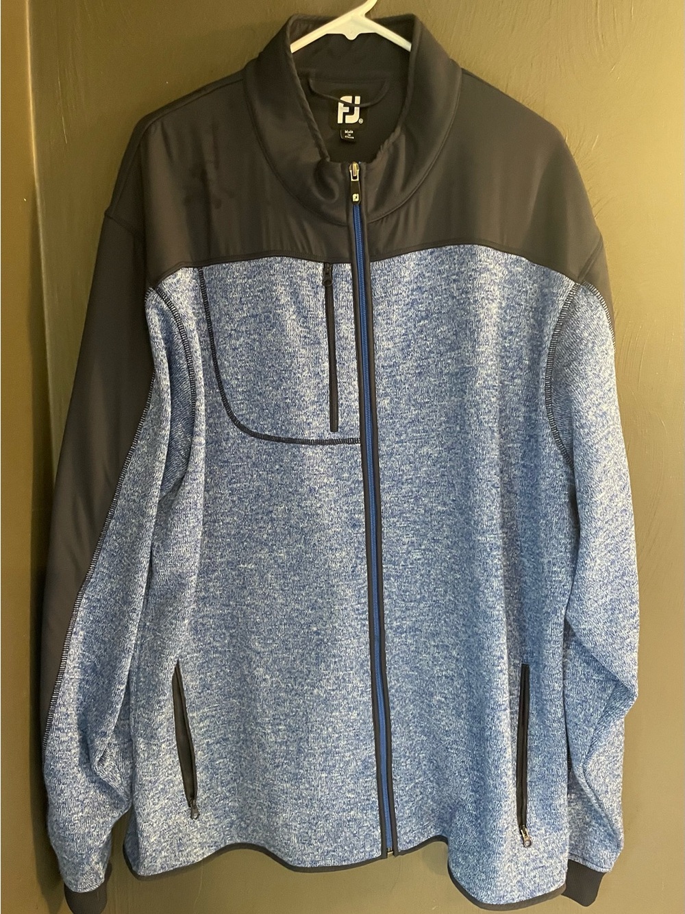 FootJoy 2X Men’s Full-Zip Golf Jacket – Detroit Country Club